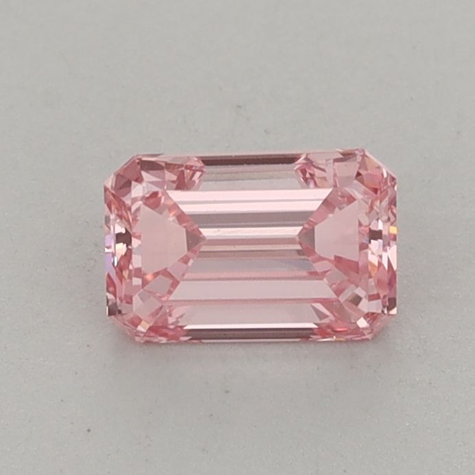 0.7 CT Fancy Vivid Pink EMERALD