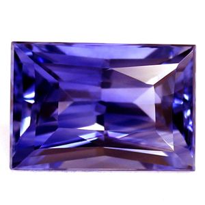 Szafir 1,67 ct, niebieski, szlif szmaragdowy