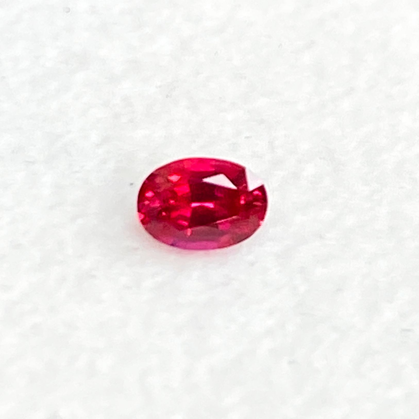 RUBY FACETED 0.17ct RED RED EC MOZAMBIQUE HEATED