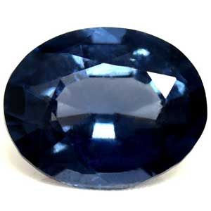 Spinel 2,09 ct, niebieski, szlif owalny