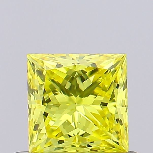 0.48 CT Fancy Vivid Yellow PRINCESS