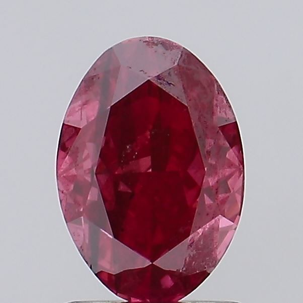 1.39 CT Fancy Vivid Pink OVAL