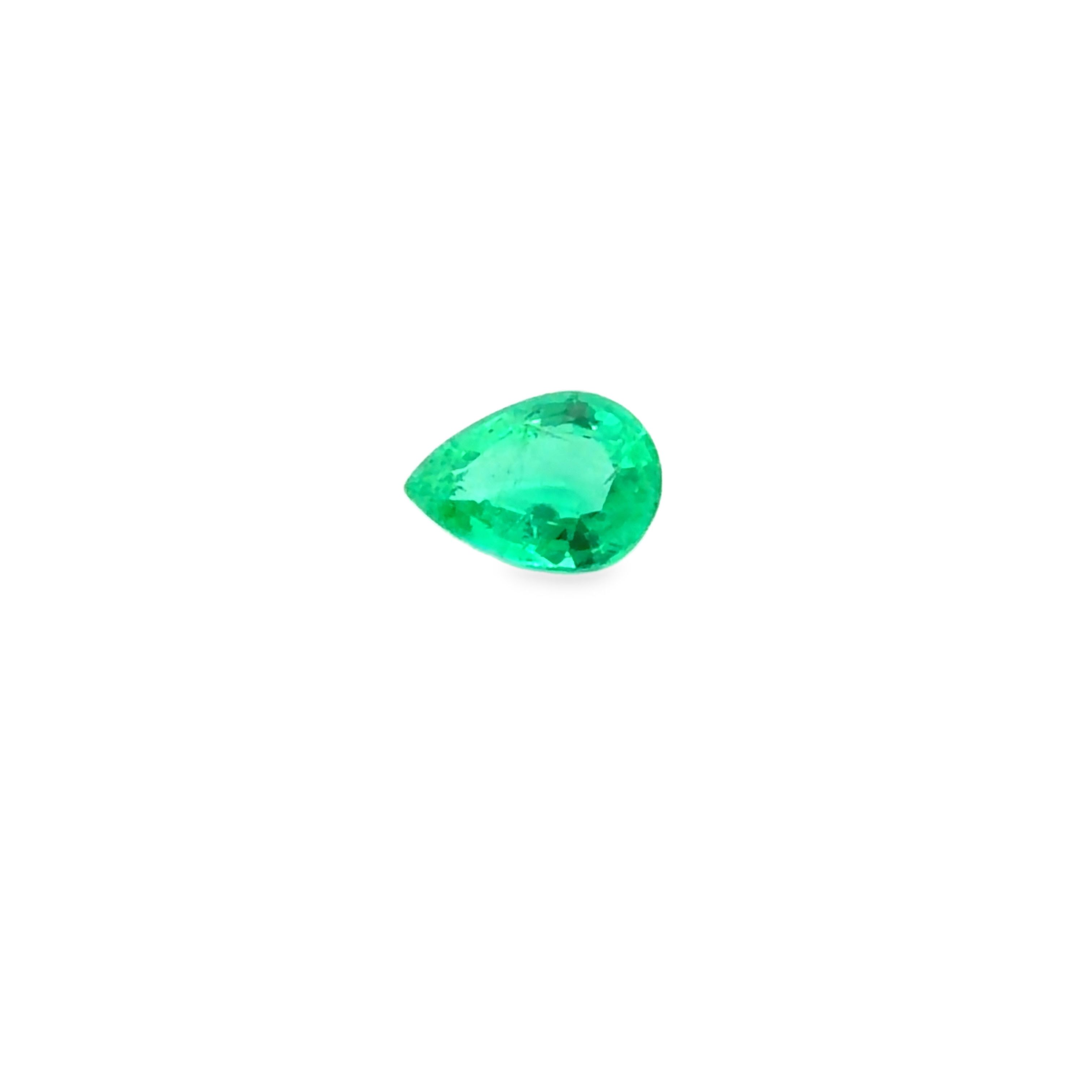 1.99 ct Pear emerald