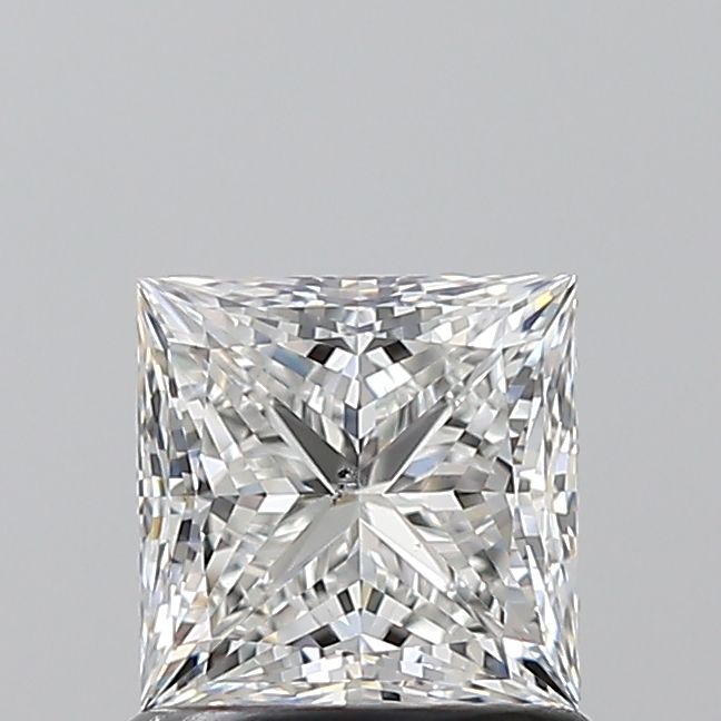 1.01 Carat F SI1 Princess Diamond
