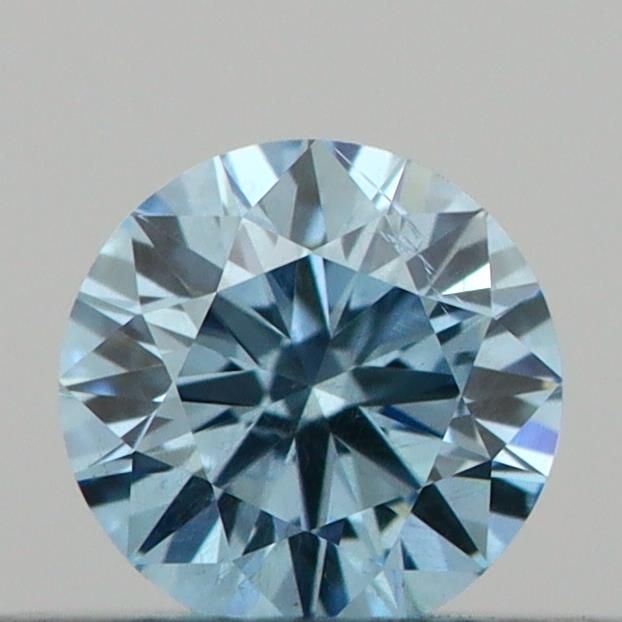 0.21 CT Fancy Vivid Blue ROUND
