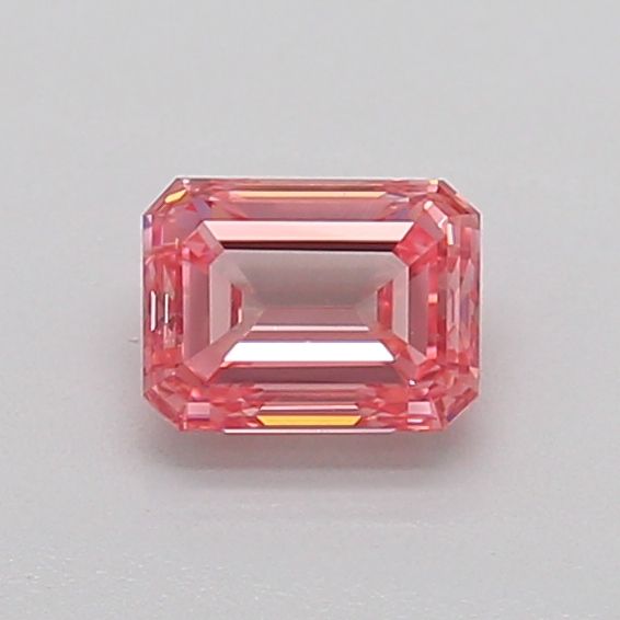 0.51 CT Fancy Vivid Brownish Pink EMERALD