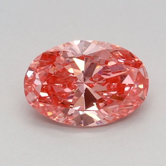 0.55 CT Fancy Vivid Pink OVAL
