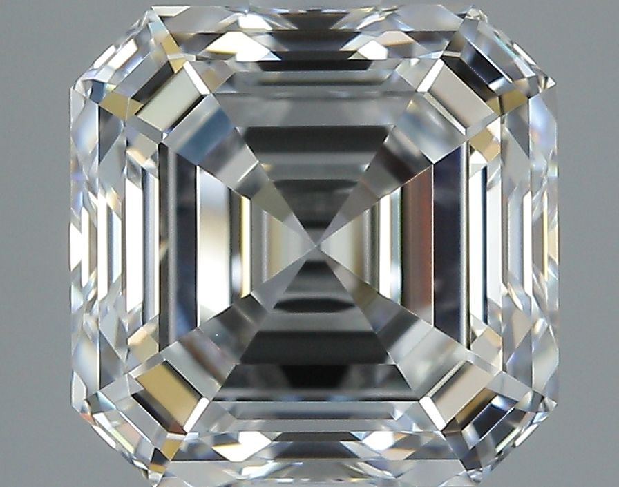 ASSCHER 2.51 Ct  F VVS1 EX EX NON