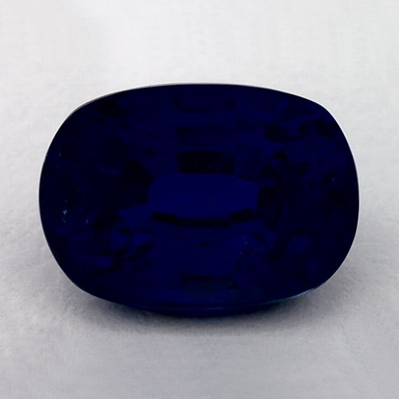Szafir 4,94 ct, niebieski, szlif owalny