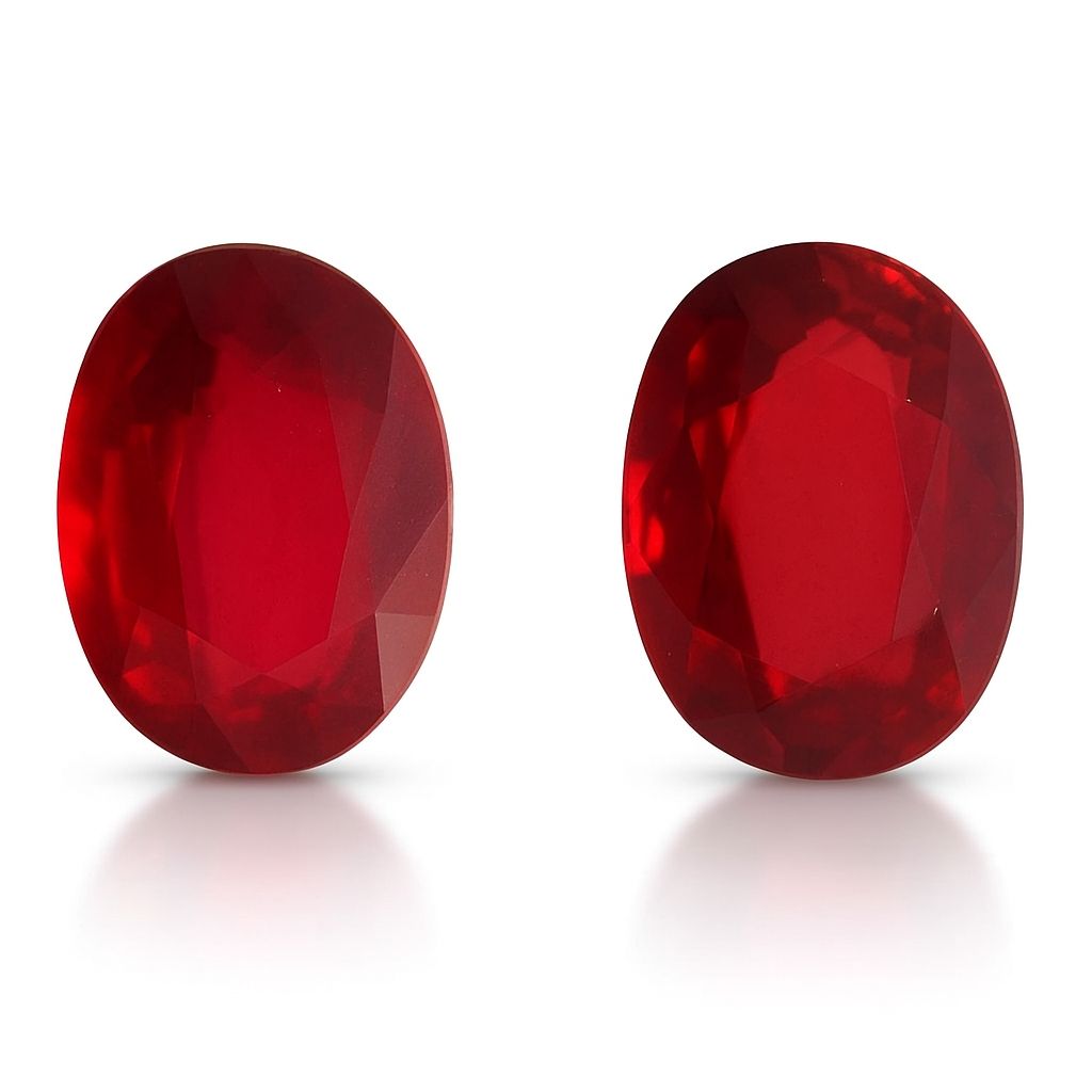 4.09 ct Oval ruby