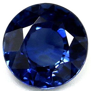 SAPPHIRE FACETED 0.67ct BLUE Intense Blue EC MADAGASCAR HEATED