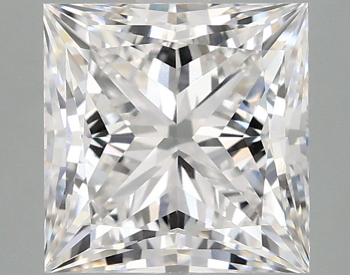 2.84-Carat Princess Shape Diamond