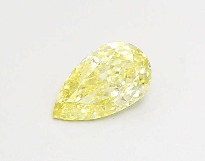 0.42 CT Fancy Intense Yellow PEAR