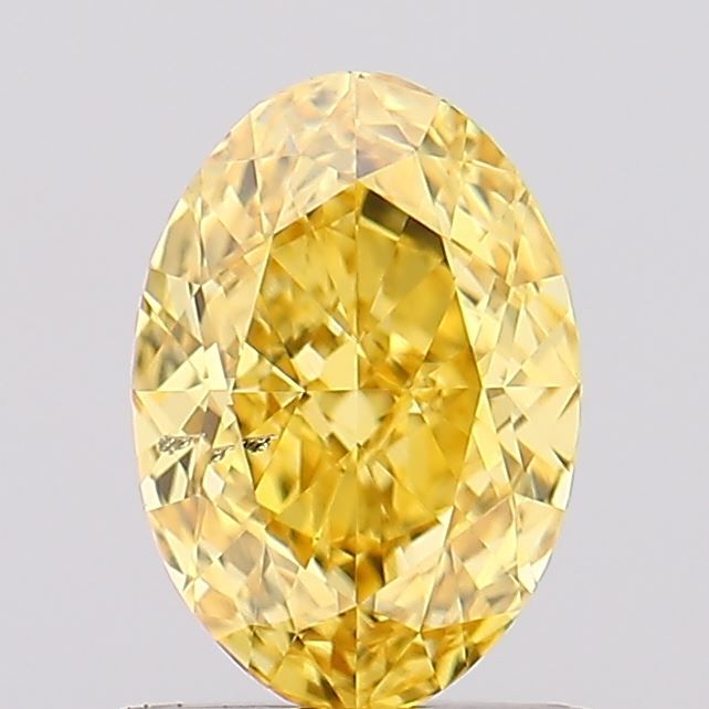 1.0 CT Fancy Vivid Yellow OVAL