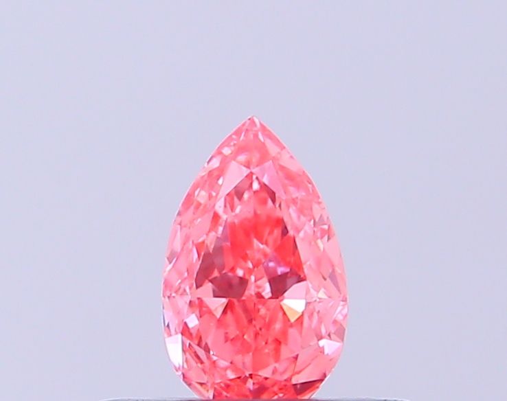 0.23 CT Fancy Vivid Pink PEAR