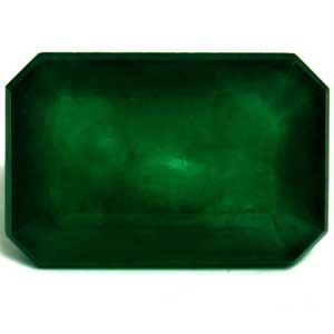 EMERALD FACETED 5.92ct GREEN Medium Green SI ZAMBIA NONE