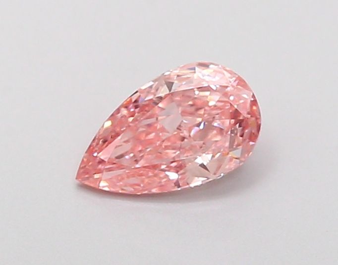 0.53 CT Fancy Intense Pink PEAR