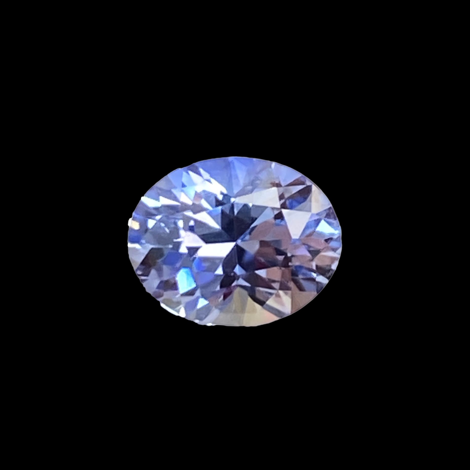 SAPPHIRE FACETED 2.05ct BLUE BLUE EC SRILANKA HEATED