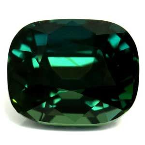 Szafir 1,99 ct, morski, szlif cushion
