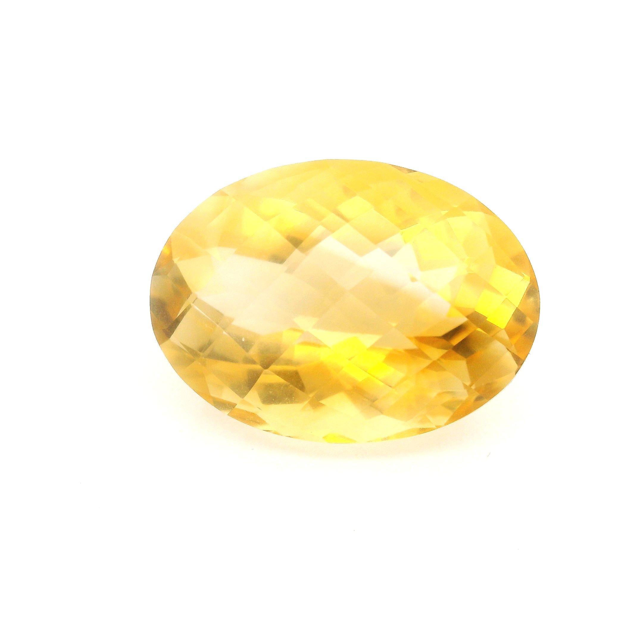 12.93 ct Oval citrine