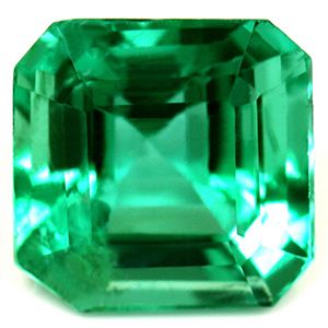 Szmaragd 2,21 ct, zielony, szlif szmaragdowy