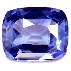Szafir 1,13 ct, niebieski, szlif cushion