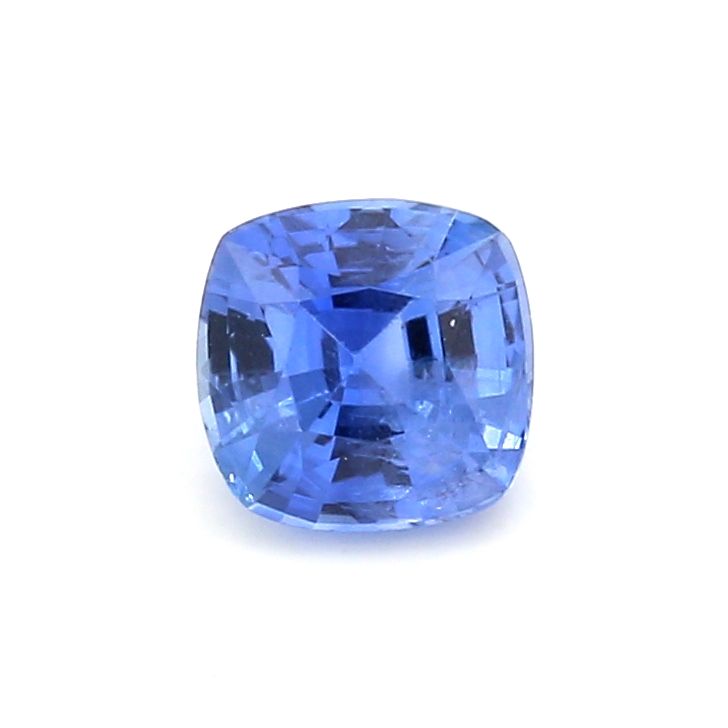 Szafir 1,01 ct, niebieski, szlif cushion