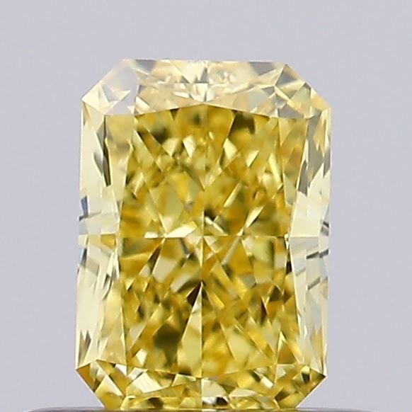 0.58 CT Fancy Vivid Yellow RADIANT