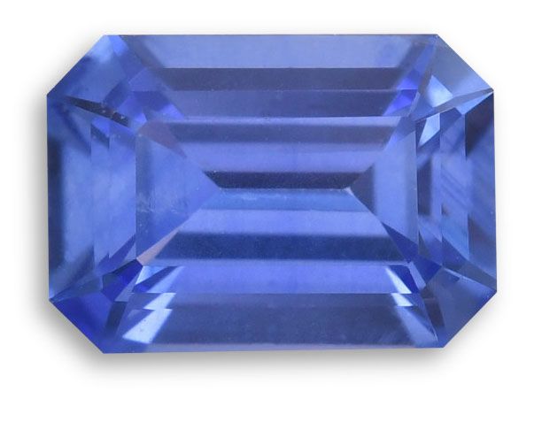 SAPPHIRE FACETED 1.03ct BLUE Blue EC SRILANKA HEATED