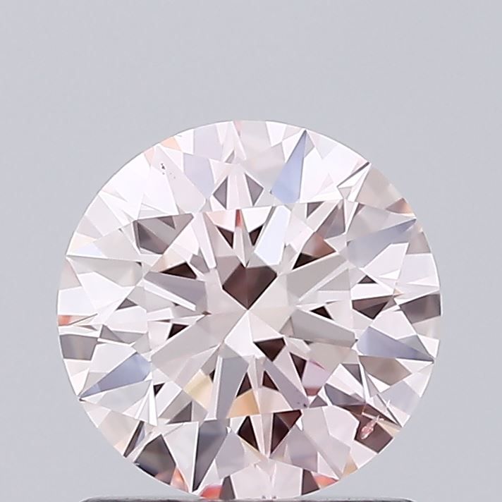 0.91 CT Fancy Light Pink ROUND