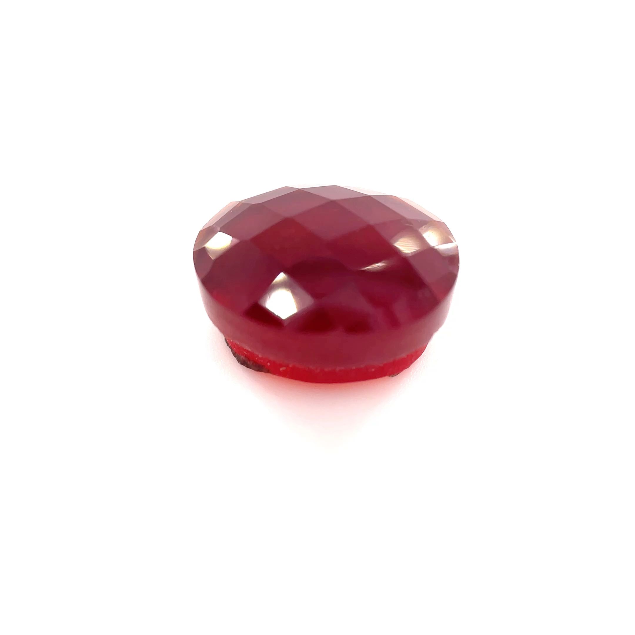 Granat 13,07 ct, pomarańczowy, szlif owalny