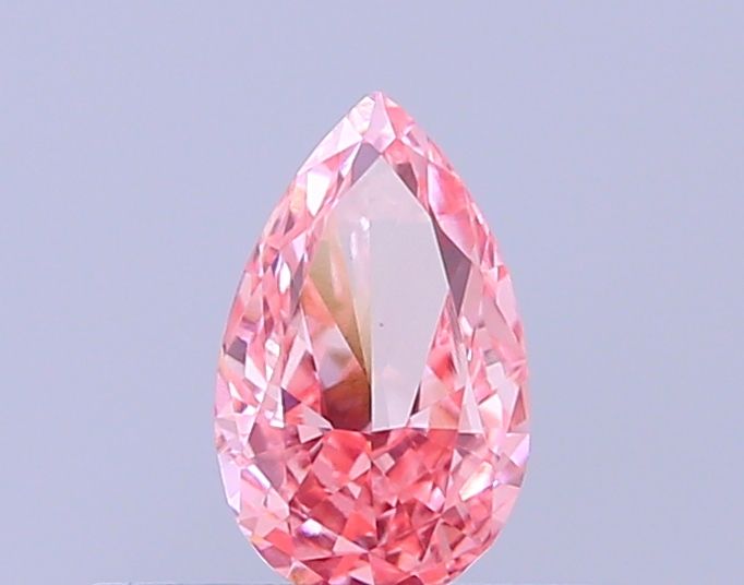0.29 CT Fancy Intense Pink PEAR