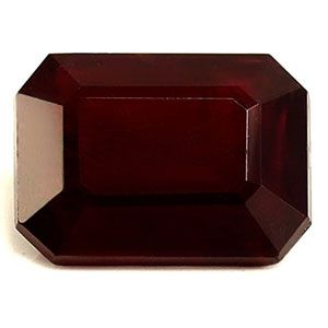 Rubin 1,22 ct, czerwony, szlif szmaragdowy
