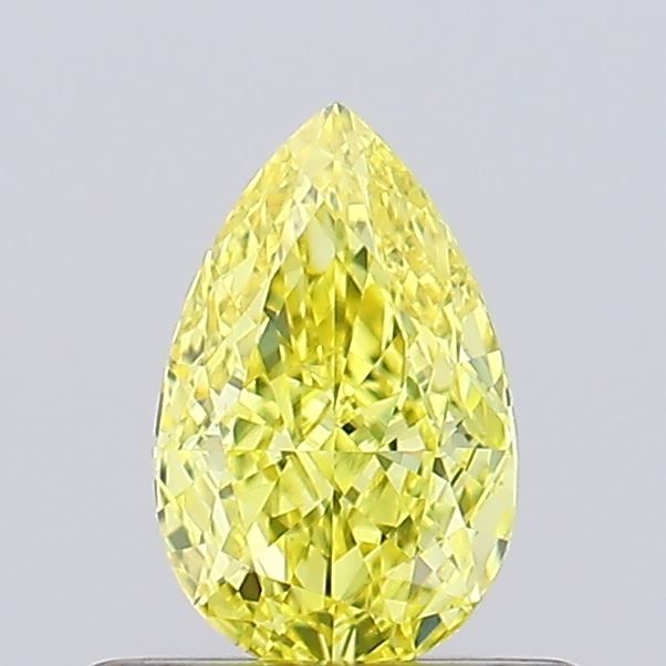 0.45 CT Fancy Intense Yellow PEAR