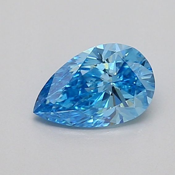 0.5 CT Fancy Intense Blue PEAR