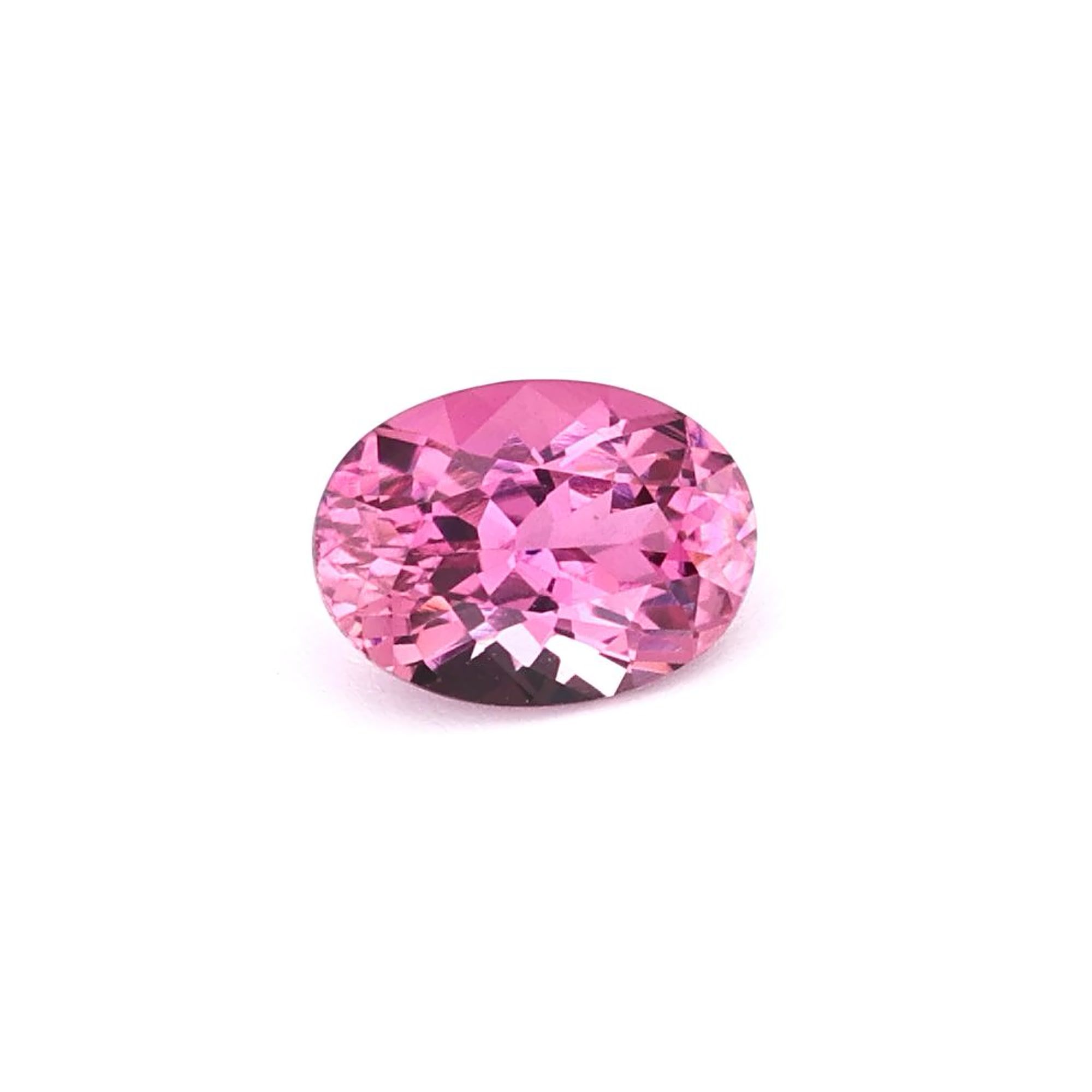 TOURMALINE FACETED 0.71ct PINK PINK EC MOZAMBIQUE HEATED