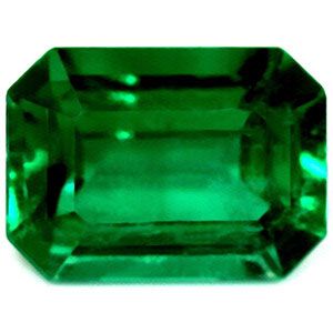 Szmaragd 1,11 ct, zielony, szlif szmaragdowy