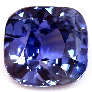 Szafir 1,21 ct, niebieski, szlif cushion
