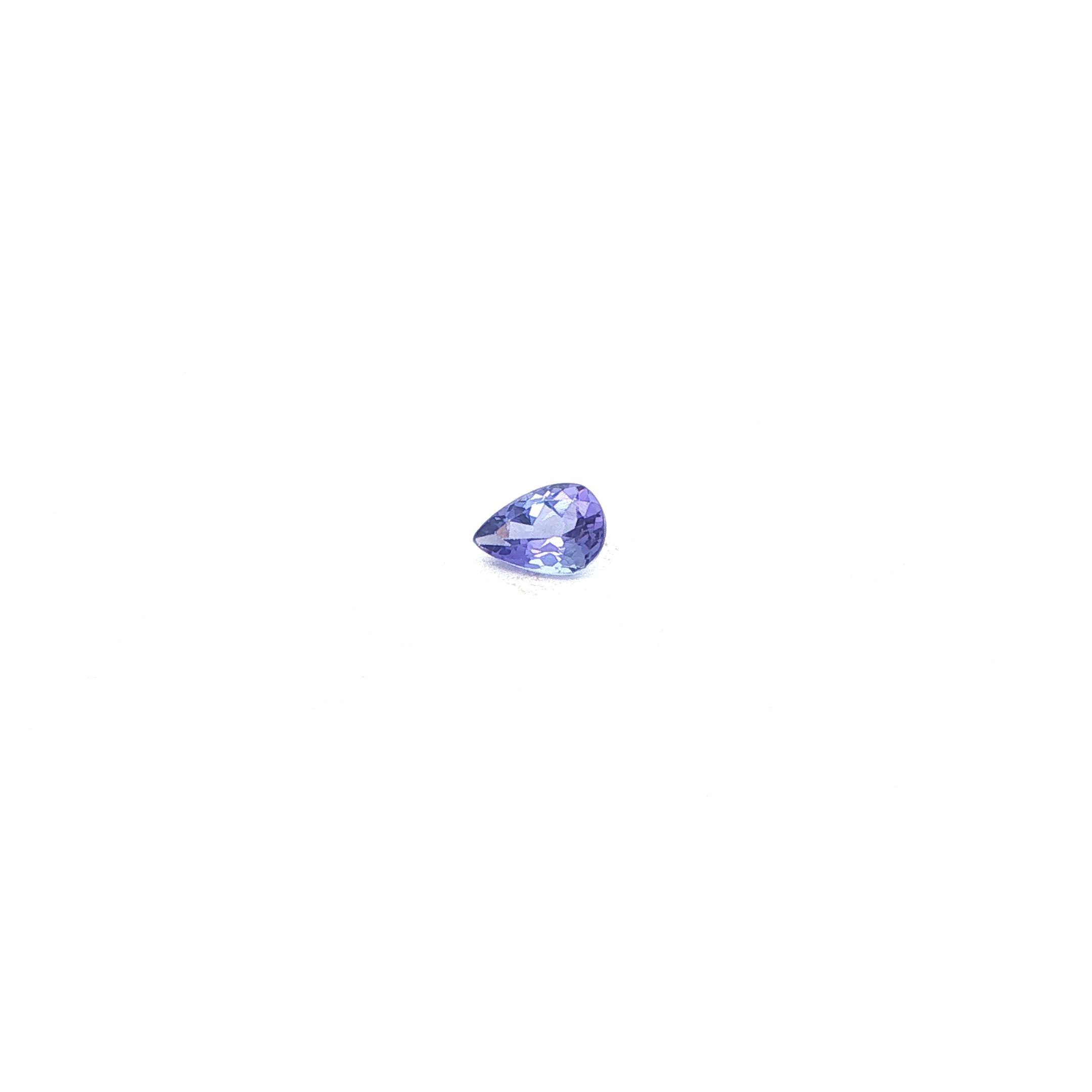 0.46 ct Pear tanzanite