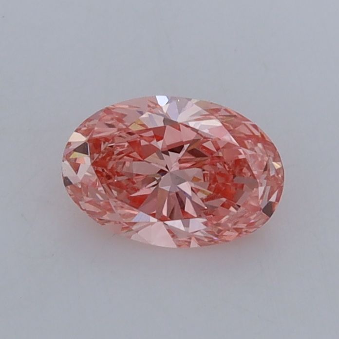 0.55 CT Fancy Vivid Pink OVAL