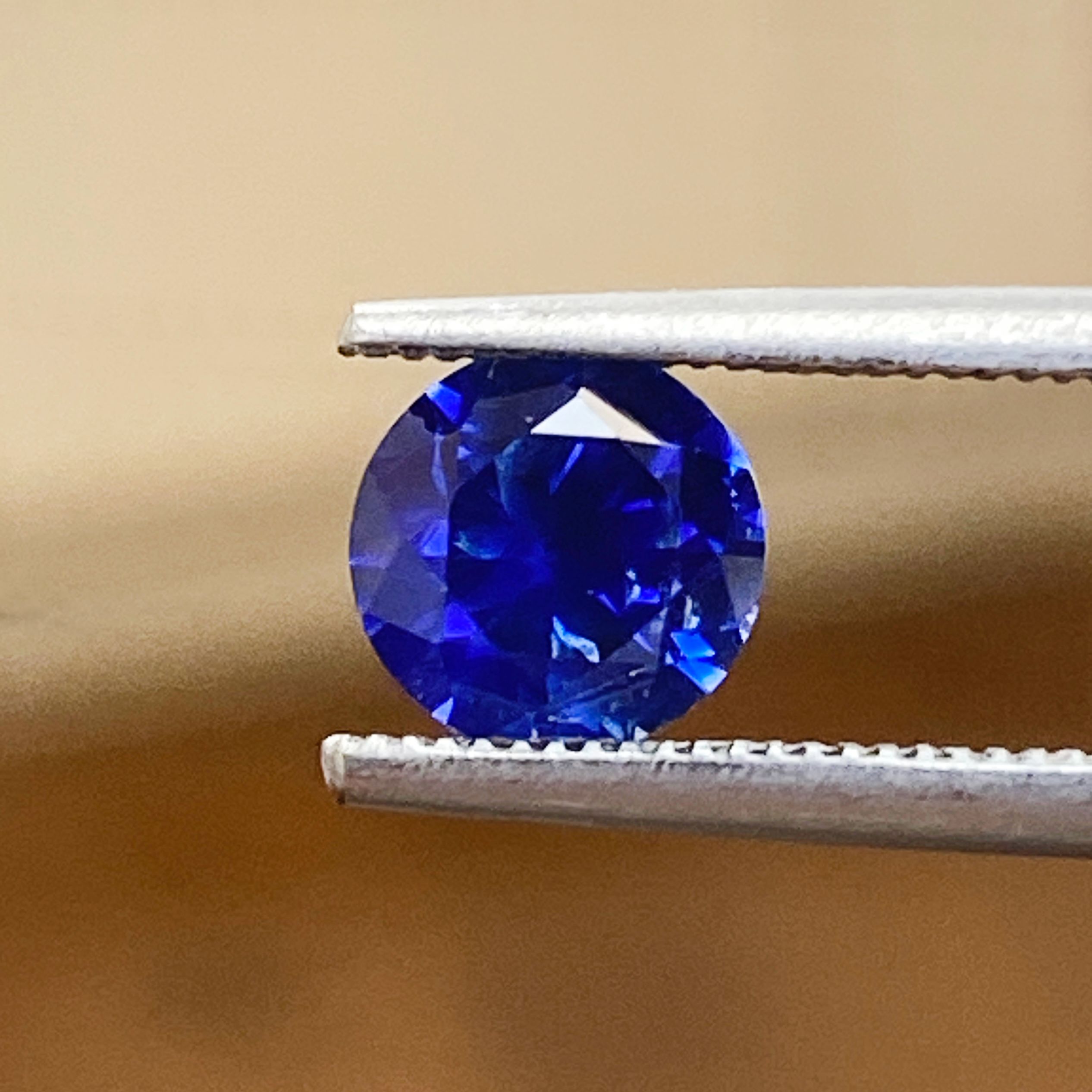 SAPPHIRE FACETED 1.1ct BLUE Blue EC SRILANKA HEATED