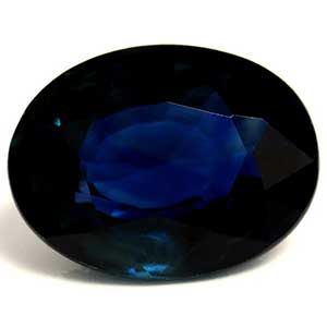 SAPPHIRE FACETED 1.74ct BLUE Deep Blue EC MADAGASCAR HEATED