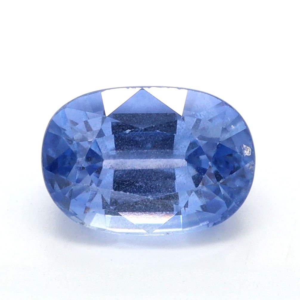 Szafir 1,41 ct, niebieski, szlif owalny