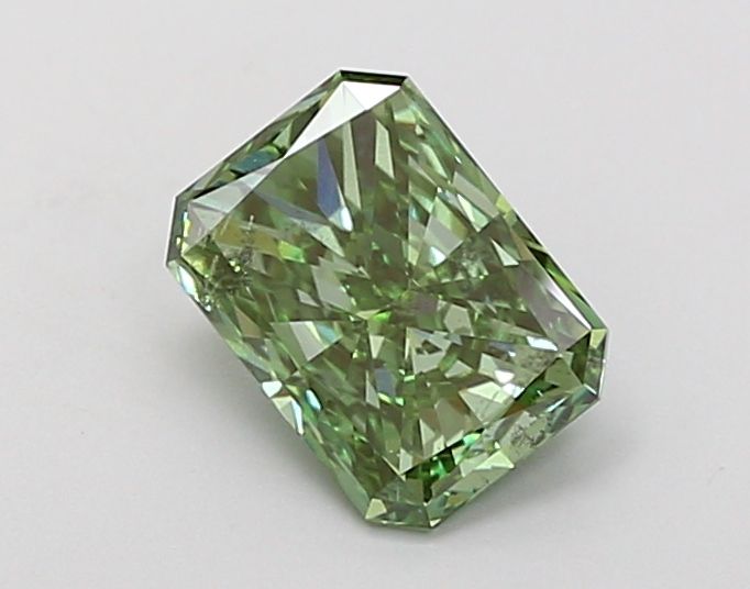 1.01 CT Fancy Vivid Green RADIANT
