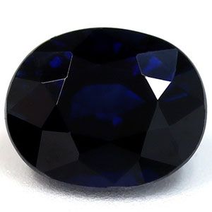 Szafir 2,05 ct, niebieski, szlif owalny