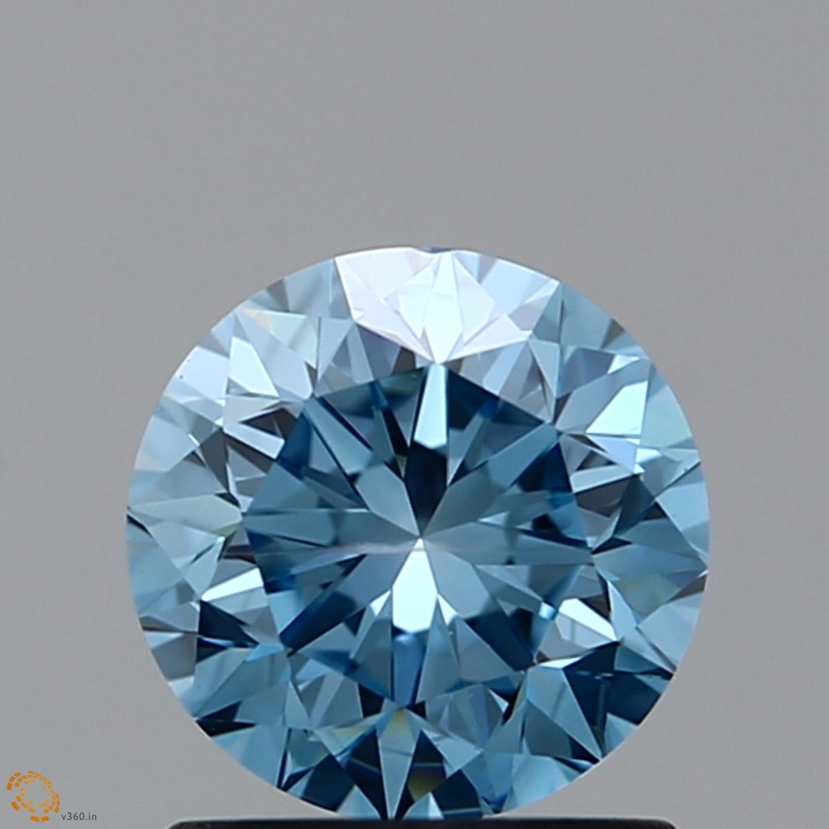 1.01 CT Fancy Blueish Green ROUND