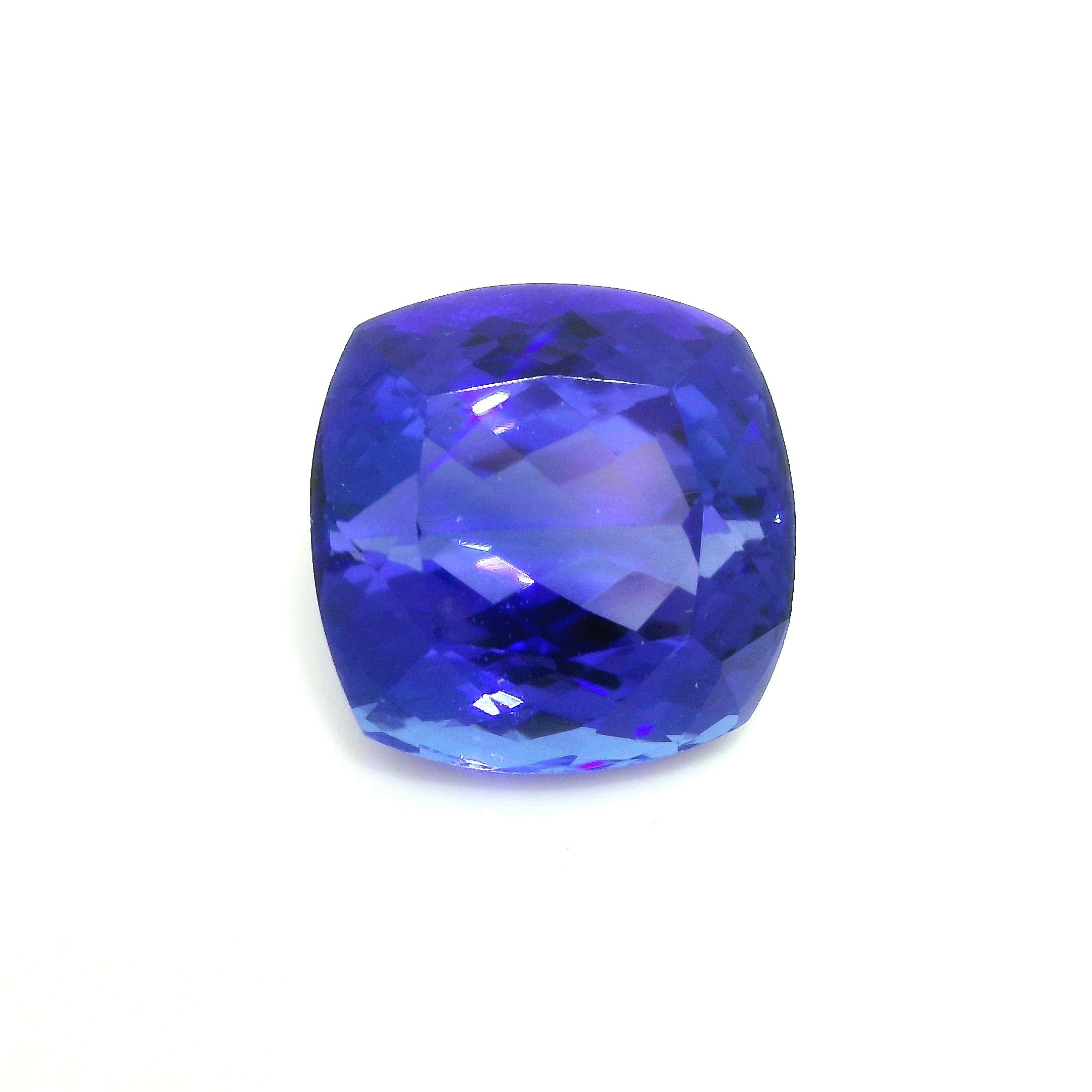 9.15 ct Cushion Tanzanite