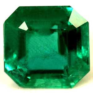 Szmaragd 2,28 ct, zielony, szlif szmaragdowy