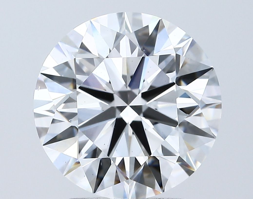 Diamant Rond 3.03 ct - Couleur E - Pureté VS2