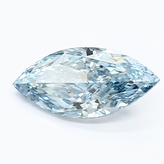 1.2 CT Fancy Intense Blue MARQUISE